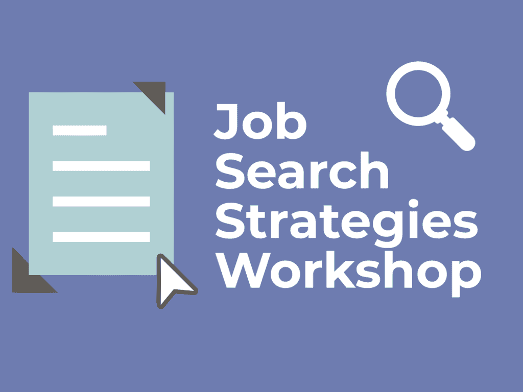 job search strategies workshop